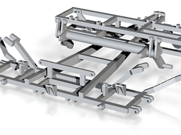 23’ crumbler frame File #1 in Tan Fine Detail Plastic