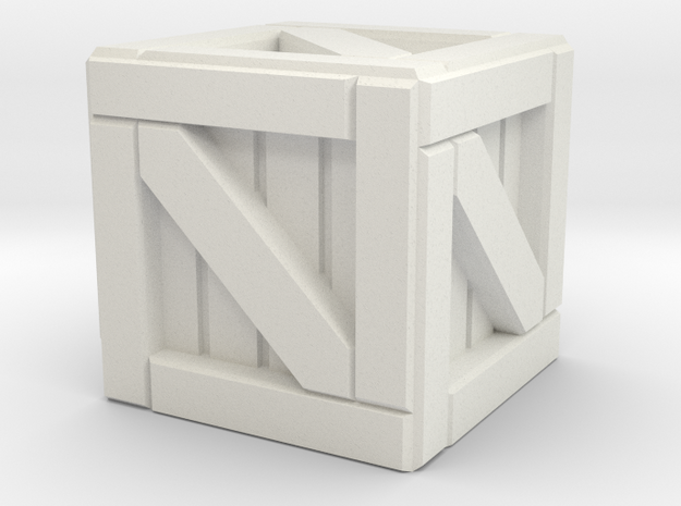 Crate - Tabletop RPG in White Natural Versatile Plastic