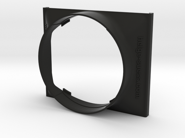 Filter holder for Olympus Zuiko mFT 7-14mm f2.8 in Black Natural Versatile Plastic