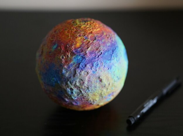 Ceres, False Colour in Full Color Sandstone
