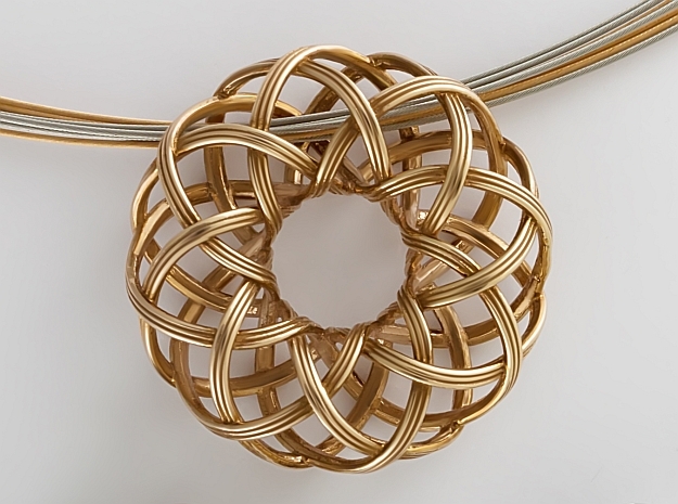 Rosa-8c3x (from $15) in 14k Rose Gold Plated Brass