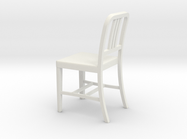 Alum Chair 2.25inches in White Natural Versatile Plastic
