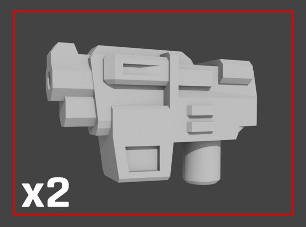 "HAMMER-7" Transformers Weapons (5mm post)