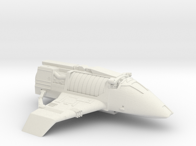 Bajoran Raider in White Natural Versatile Plastic
