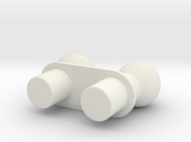 Moli Wing Adaptor for ModiBot in White Natural Versatile Plastic