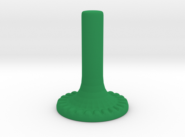 Rose Goblet Part B: MSD 1/4 mini in Green Processed Versatile Plastic