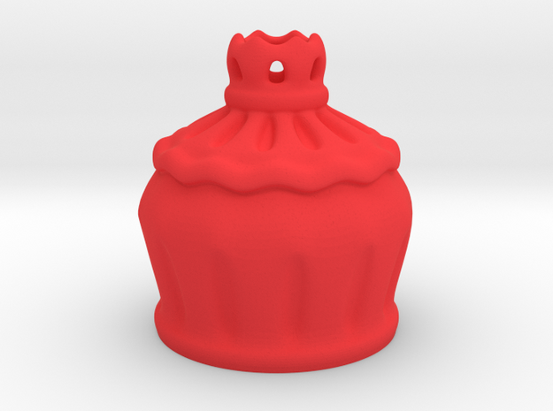 Rose Goblet Part A: MSD 1/4 mini in Red Processed Versatile Plastic