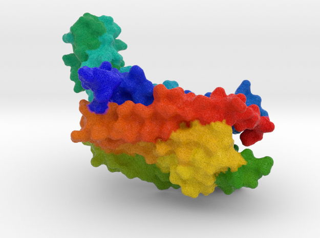 CCR5 Chemokine Receptor in Full Color Sandstone