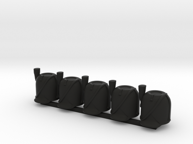 5 x Fench Bearskin V1 wPrim in Black Premium Versatile Plastic