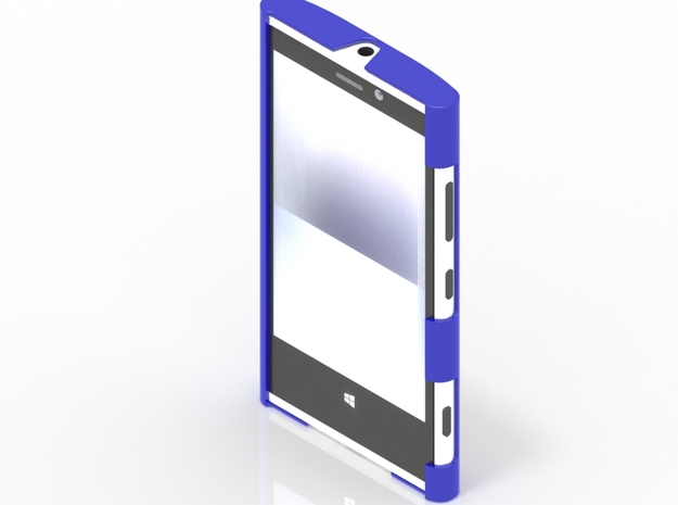 DD - Nokia Lumia 920 - Bumper in Blue Processed Versatile Plastic