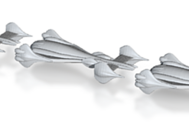 Minbari Flyer-class Shuttle 21mm 3 pack in Tan Fine Detail Plastic