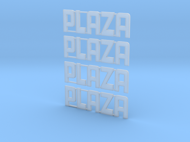 Plaza Theater Z scale in Tan Fine Detail Plastic