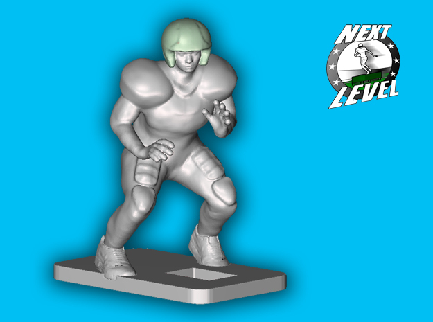 Right Offensive Guard (2.2g) in Tan Fine Detail Plastic