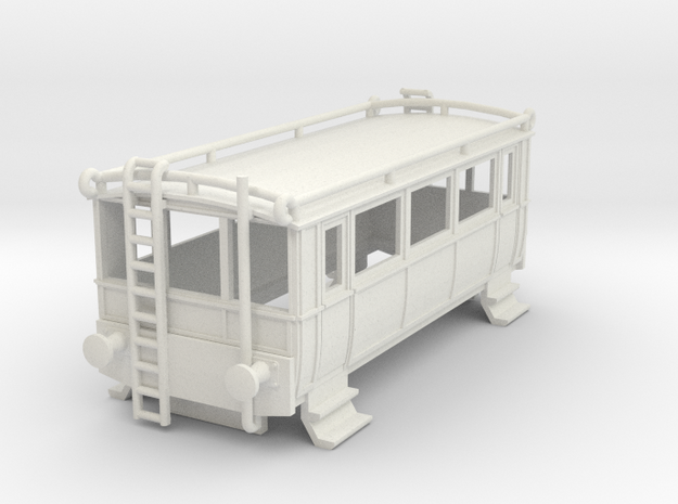 o-76-wcpr-drewry-small-railcar-1 in White Natural Versatile Plastic
