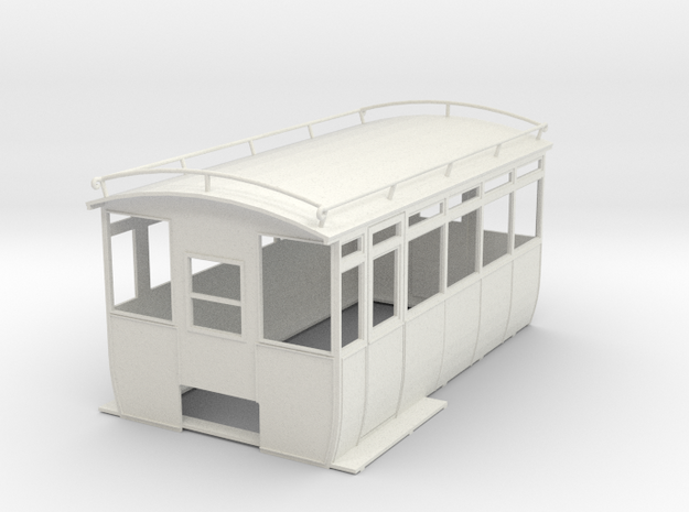 0-43-wolseley-siddeley-railcar-body-1 in White Natural Versatile Plastic