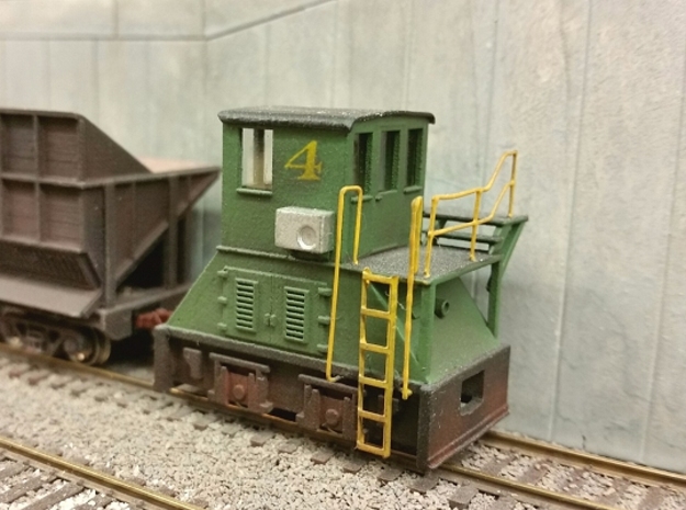 N-scale Coker (LEFT-hand version) in Smooth Fine Detail Plastic