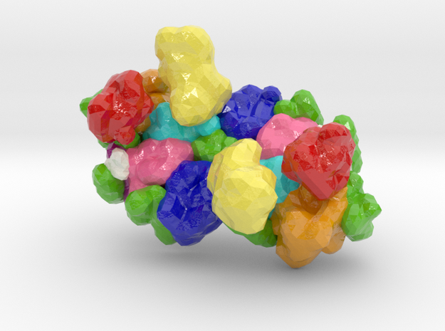 Photosystem II (Large) in Glossy Full Color Sandstone