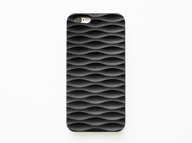 iPhone 6S Case_Seamless in Black Natural Versatile Plastic