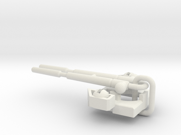 Doom Whisperer's minor cannons in White Natural Versatile Plastic