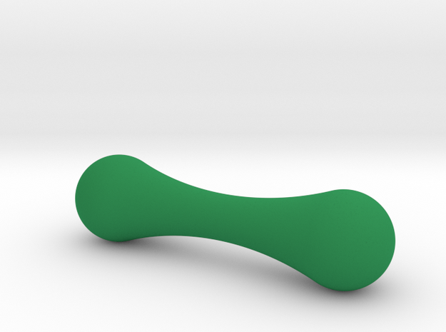 Knucklebone 67.5 in Green Processed Versatile Plastic
