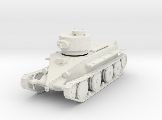 PV22F T.3 Medium Tank - Christie M1931 (1/35) in White Natural Versatile Plastic