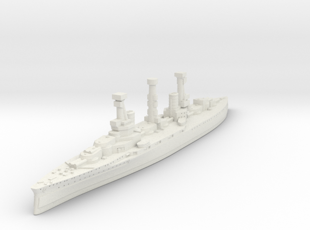 HMS Agincourt, Rio de Janeiro, Sultan Osman-ı Evve in White Natural Versatile Plastic