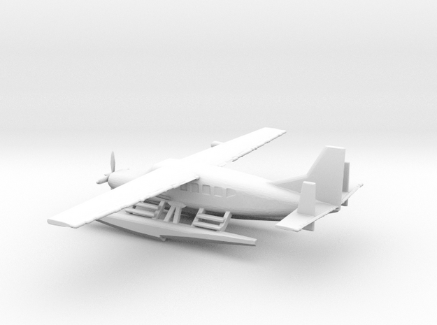1/200 Scale Cessna 208 Float Plane in Tan Fine Detail Plastic