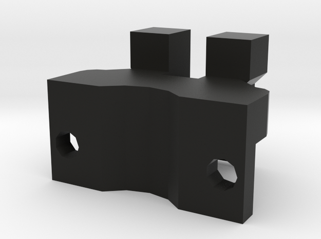 ICS RS L85 rail adapter 1 (Part 1 of 2)  in Black Natural Versatile Plastic