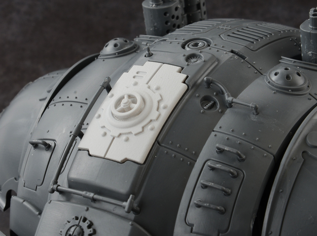Mechanic - Carapace Hatch in Smoothest Fine Detail Plastic