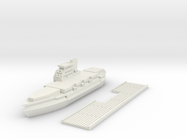 Isen Class Support Carrier in White Natural Versatile Plastic