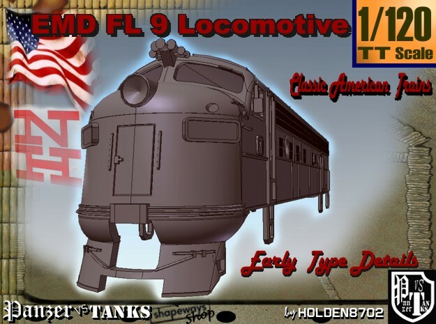 1-120 EMD FL 9 Locomotive