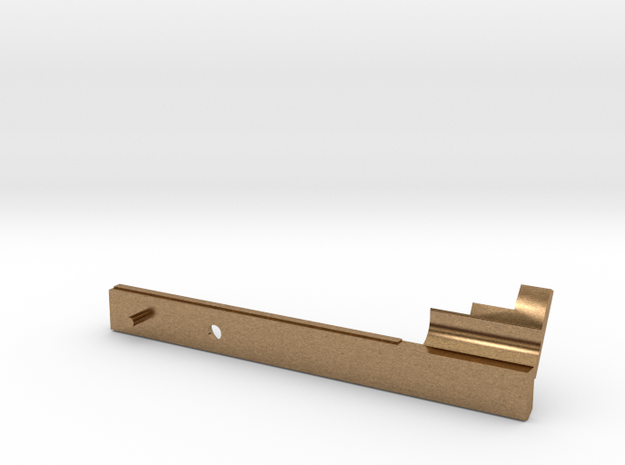 Charging handle extension m4/m16 in Natural Brass