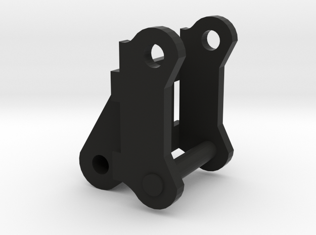 V2 adapter knijpbak in Black Natural Versatile Plastic