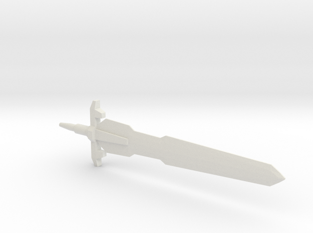 TR Optimus Laser Sword in White Natural Versatile Plastic
