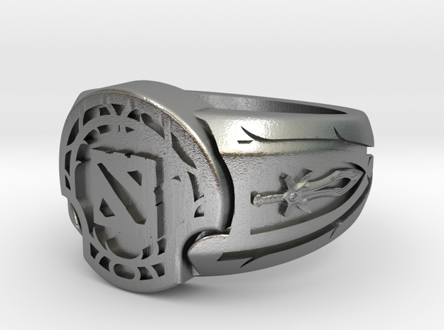 Dota2_Ring in Natural Silver