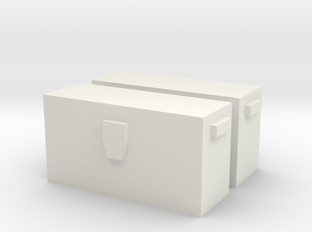 Mattel Jeep Box in White Natural Versatile Plastic