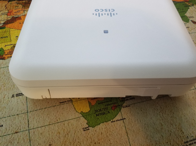 Cisco 1832 Coverplate Squared  in White Natural Versatile Plastic