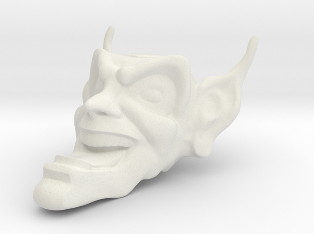 Goblin Mask-40mm Maximum Overdrive in White Natural Versatile Plastic