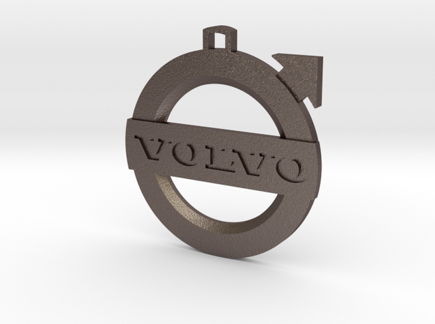 volvo in Polished Bronzed Silver Steel