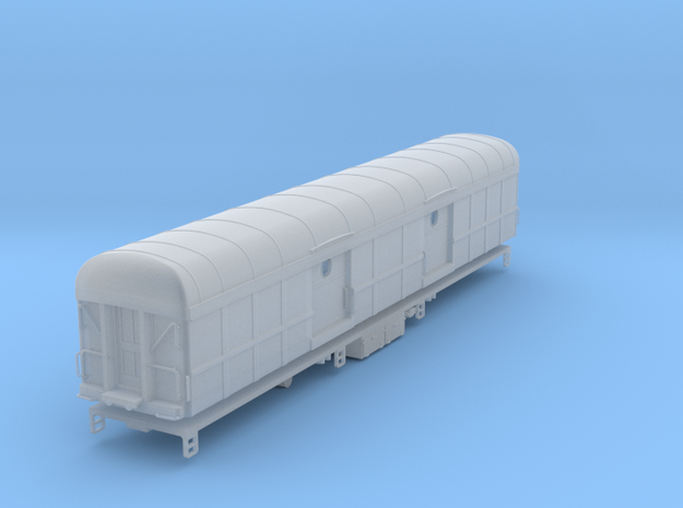 N-scale (1/160) PRR B60b Baggage Car Porthole Door in Smoothest Fine Detail Plastic