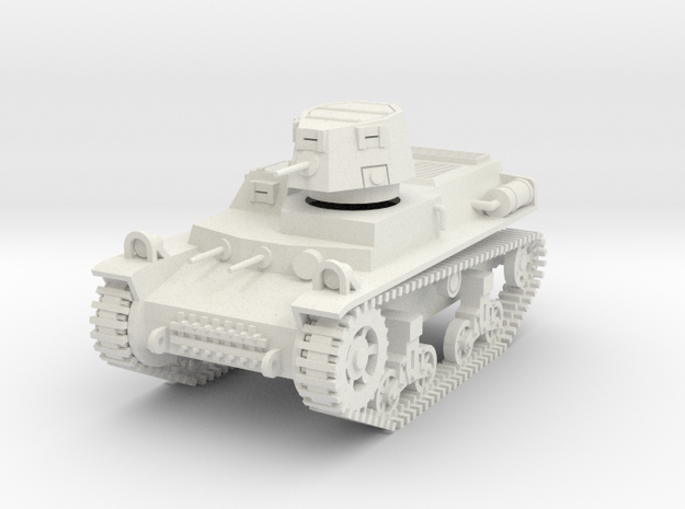 PV58E T14 Light Tank (1/35) in White Natural Versatile Plastic