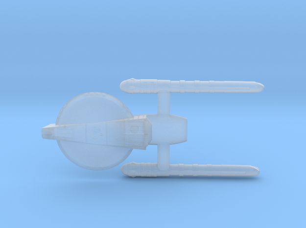 Confederation Foresight class Scout Cruiser in Smooth Fine Detail Plastic