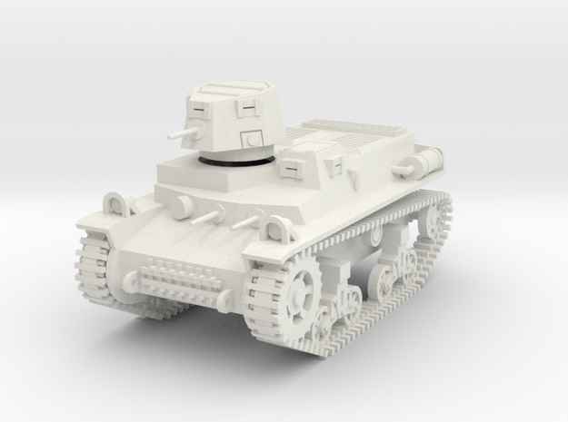 PV57 T16 Light Tank (1/48) in White Natural Versatile Plastic