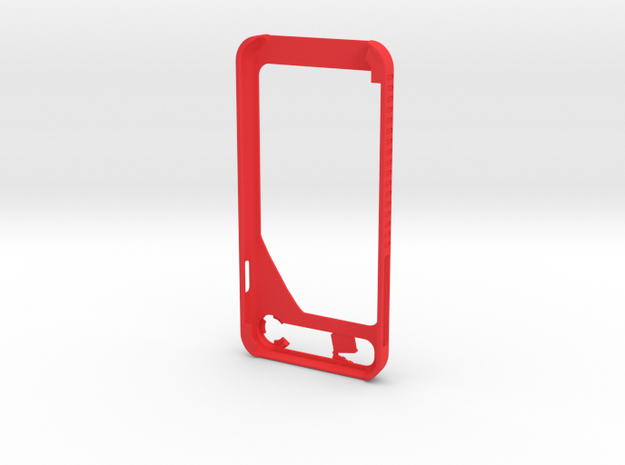 Iphone 7  in Red Processed Versatile Plastic