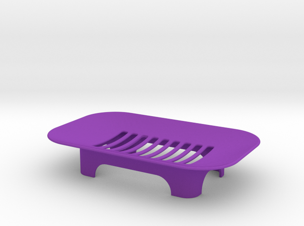 Soap Holder in Purple Processed Versatile Plastic