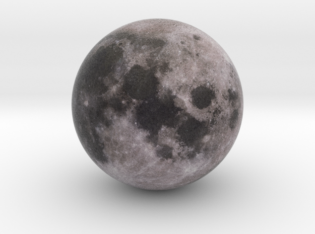 Moon 1:150 million in Natural Full Color Sandstone