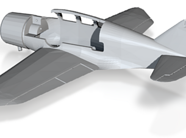 Spartan7W-144scale-01-Airframe in Tan Fine Detail Plastic