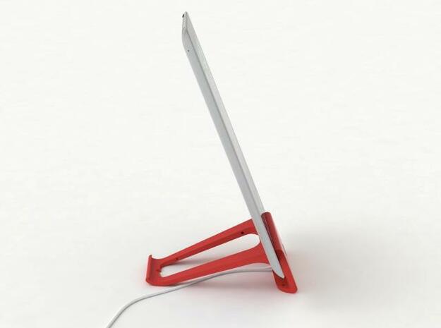 the perfect stand for iPad 2 in White Natural Versatile Plastic