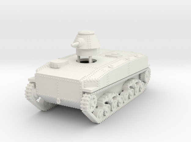1/72 SR-I I-Go amphibious tank in White Natural Versatile Plastic