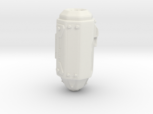Sons Jet Pack - Left Booster in White Natural Versatile Plastic